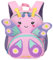 Tokeya Rucksack Mädchen Kinderrucksack Kindergarten Schultasche Babyrucksack Schulrucksack Vorschulranzen Kleinkind Schule Tasche Vorschule Tagesrucksack 2-6 Jahre Geschenk, Violett Schmetterling