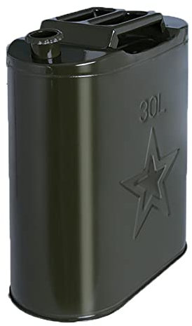 Ontihang Métal Jerry Peut avec des combustibles Flexibles Ca Voitures à Essence, camions, équipement Sauvegarde d'urgence Tanks d'essence pour SUV VTT la Plupart des Voitures