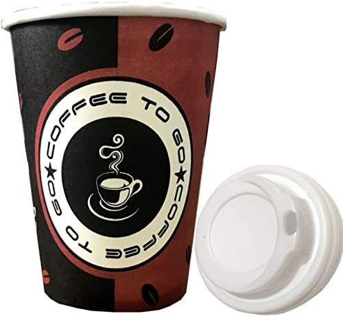 Made in DE 1000x 300ml Kaffeebecher Pappbecher Coffee to go mit Deckel
