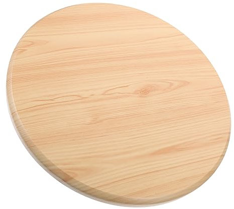 NUOBESTY Runder Holz Sitz Ersatz Für Barhocker Holzscheibe Hocker Zubehör Kratzfest Formstabil Vielseitig Einsetzbar Für Küche Restaurant Hochzeit Büro Und Feierlichkeiten