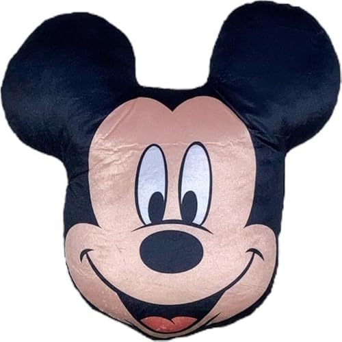 arlis Cojín Mickey Mouse 32 Cm Poliéster Extra Peluche Decorativo 32 x 32 Cm