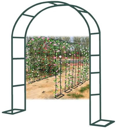 LIYI929GP Rosenbogen Rankhilfe Torbogen, Gartenbogen Wetterbeständig Spalier, Kletterpflanzen Freistehend Rosengestell Blumenständer Für Roses Vines Gartenzubehör, Für Pergola Terrasse Hinterhof