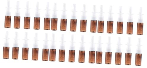 FRCOLOR 45piezas Botellas De Spray Rellenables Pulverizadores Portátiles De Neumología Para Color Marrón Para De Perfume y Aceites