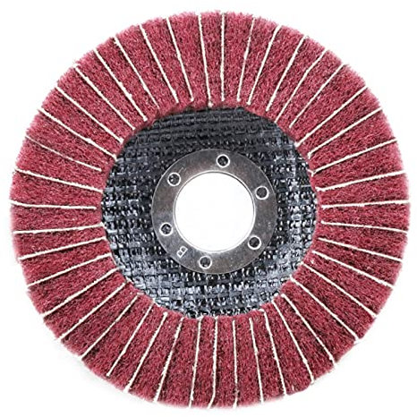 Scouring Pad Grinding Head Buffing Wheel Grinder B 115mm Nylon Fiber Flap Wheel Disc For Angle Grinder Accessories Polishing Cleaning Accessories