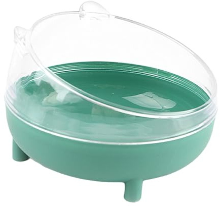 2 x Badezimmer für Hamster, Hamster-Sandbad, Duschraum, Sandbadbehälter, Toilette für Hamster, Sandbad für syrische Hamster, abnehmbarer Sandbadbehälter