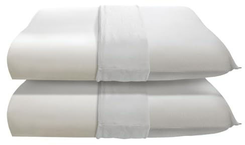 MAXIME MAISON - Coppia Cuscini Cervicale per Dormire, Cuscino Memory Foam Cervicale Ortopedico con Tecnologia a Doppia Onda Made in Italy, Cuscino Ergonomico Letto (2, Fodera Classica)