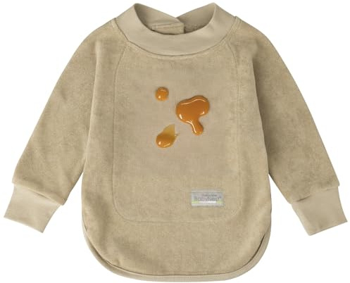 Odenwälder Baby Ärmellätzchen – Wasserdichtes Langarm-Lätzchen für Beikost, 6-24 Monate, mit verstellbarem Design, 100% wasserdicht