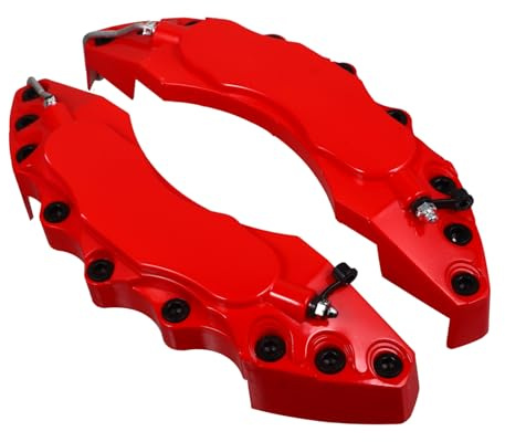 YARNOW Copertura Pinze Freni Auto ABS Copri Pinza Estetico Accessori Auto per Coprire Pinze Freno Disco Facile Installazione