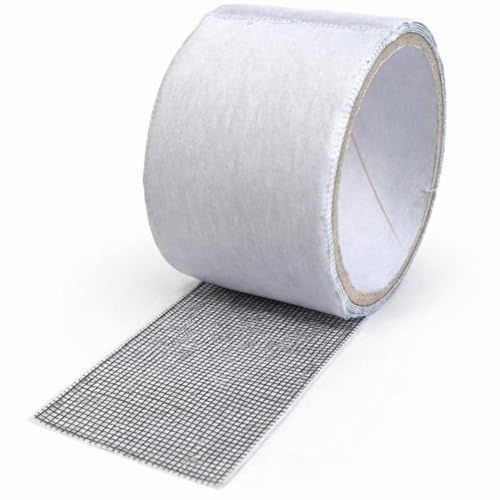 OTHERWISETRIVIAL Nastro Adesivo Ripara Zanzariera 2MT x 5cm - Nastro Autoadesivo per Finestra, per Reti Antizanzare Resistente ad Acqua e UV