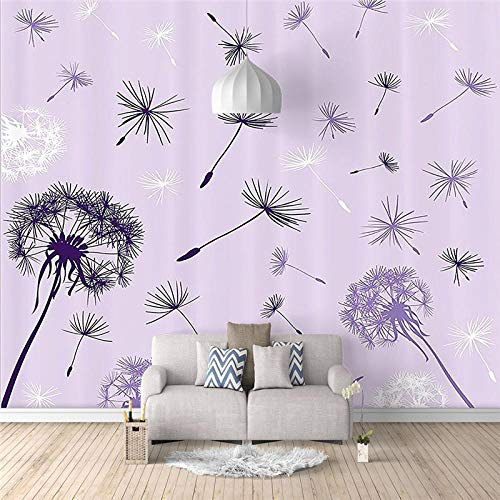 Fotomurales Diente de león 300x200cm Decoración de Pared decorativos Murales moderna de Papel Pintado Sala Living Oficina Dormitorio