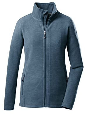 killtec Damen Fleecejacke WMN FLC JCKT 8, sturmblau, 46, 39053-000
