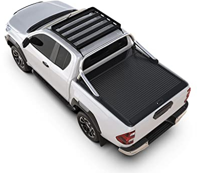 Front Runner Slimline II Roof Rack Kit/Low Profile Compatible with Toyota Hilux Revo Extended Cab (2016-Current)
