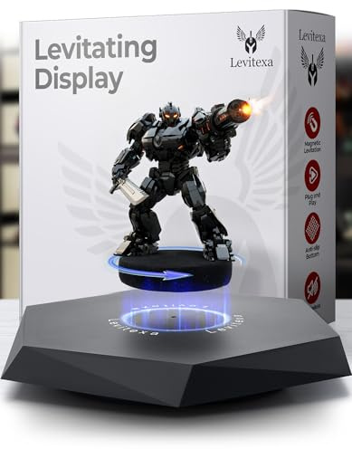 Levitexa Nimbus Levitating Display - Floating Display, Levitating Stand, Levitation Decor, Magnetic Stand, Magnetic Levitation for Figures and Toys - 400 grams Capacity