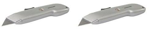 Silverline CT11 Cutter à lame auto rétractable 140 mm (Lot de 2)
