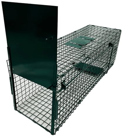 Paladian Piège à Animaux 80 cm en Acier - Appat pour Souris, Rats et Autres rongeurs - Format Pliable, économique et réutilisable - Usage intérieur et extérieur - 80x25x30 - Marque Française