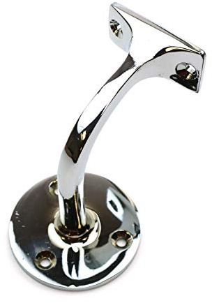 Chrome Plated Handrail Bracket 80mm