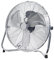 Devola High Velocity Floor Fan 20 Inch, Portable Powerful Industrial Fan for Home, Gym, Office & Warehouse, High Powered Cooling, 3 Speeds, Adjustable Head, Cord Storage Bracket, Chrome, DV20FFC