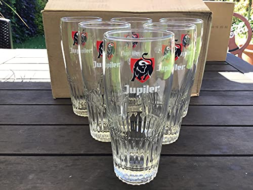 LOT DE 6 VERRES À BIÈRE JUPILER 33cl NEUF