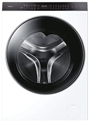 Haier SuperDrum 9 Lavasciuga Slim 10+6 Kg, HWD100-BD1499U1N, Carica Frontale, Smart, Wi-Fi, Trattamento Antibatterico, Classe A, Bianco
