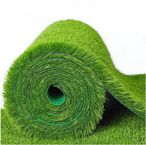 Kunstrasenteppich Kunstgrasmatte Für Draußen 5x2.5m Simulation Rasen Teppich 20mm Realistisch Und Natürlich Innen Außenbereich Landschaft Garten Haustier Hund Rasen(Size:10X2.5M)