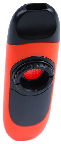 Syrisora Electric Kazoo Professionelles Kazoo-Set aus Kunstharz, klein, tragbar, mit Tonabnehmer für Aufführung, Orange