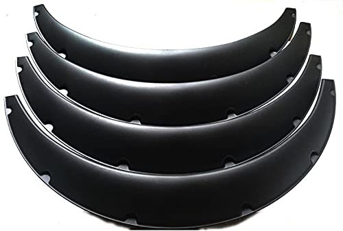 Paraspruzzi Universali,Parafango Auto 4pcs 3.5 / 90mm Universal Flex Fender Fender Apark ARCHES ARCHES ARCHES