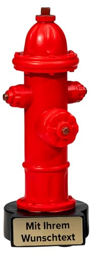 Deitert Trophäe Feuerwehr Hydrant 3er Serie 39670 rot
