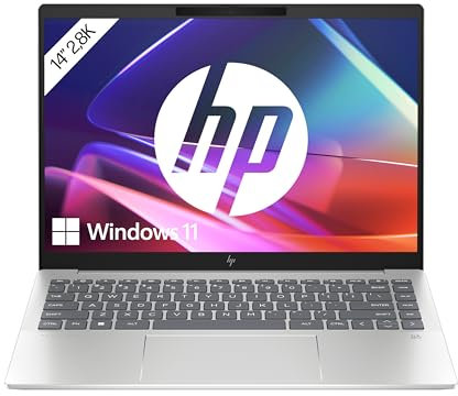 HP Pavilion Plus Laptop | Intel Core Ultra 7 155H | KI optimiert | 14 2.8K OLED Display | 32GB DDR5 RAM | 1TB PCIe NVMe SSD | Intel Arc Graphics | Windows 11 Home | QWERTZ mit Copilot Key | Silber