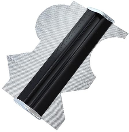 Duplicadores de calibre de contorno precisos para medición precisa, herramienta de metal, adecuada para ingenieros y carpinteros, herramienta de dibujo