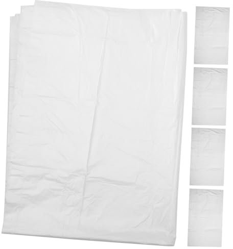Ciieeo Borsa Porta Palloncini Trasparente 1,2x1,8 m in Plastica Resistente, Sacchetti Grandi Per Conservazione Palloncini Da Matrimonio e Feste, Set Da 5 Pezzi Leggeri e Portatili Per Uso Domestico