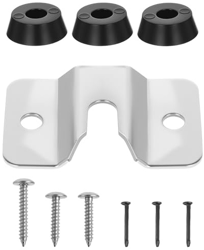 YBEATY 1 Set Tragbares Dartscheibe Halterung Wand Aufhängen Halterung Set mit Schrauben Nägeln Stabilisatoren Dartscheiben Montagehalterungssatz für Die Wand-Dartscheibenhalterung Aufhänger