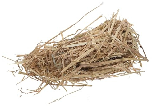 Litière pour Poulailler en Paille Naturelle 1 Lb 500g pour Petits Animaux | Soutient le Nid Jeu, Format Léger, Usage en Enclos et Décor de Botte de Foin