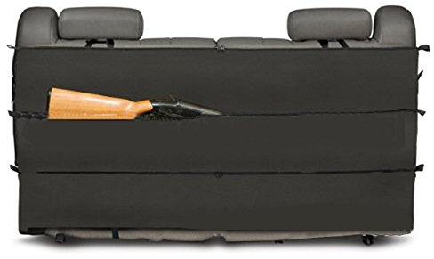 SUNRIS Jagd Sling Taschen Schwarz Camo Rifle Gun Rack Fall Organizer für die meisten SUV LKW Auto Rücksitz Fahrzeug Gun Lagerung