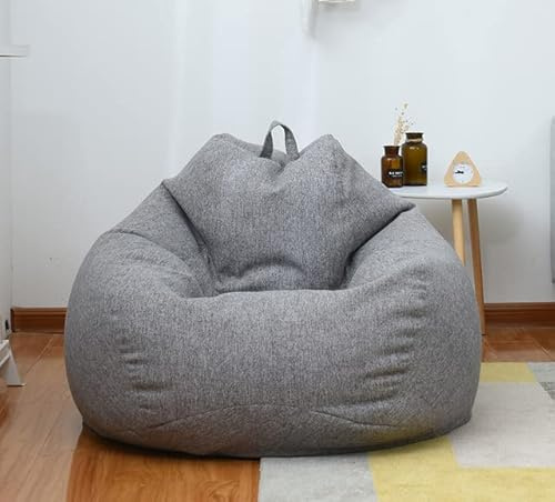 Stor liten lat sittsäck soffor överdrag stolar utan fyllning linne tyg solstol sittsäck puff soffa tatami vardagsrum