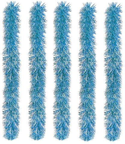 Weihnachtsdeko Girlanden Blau - 10M, Weihnachten Tannengirland Girlande,Outdoor Weihnachtsdeko,Weihnachten Girlande Deko, für Weihnachtsgirlande Weihnachtsdeko Tannengirlande