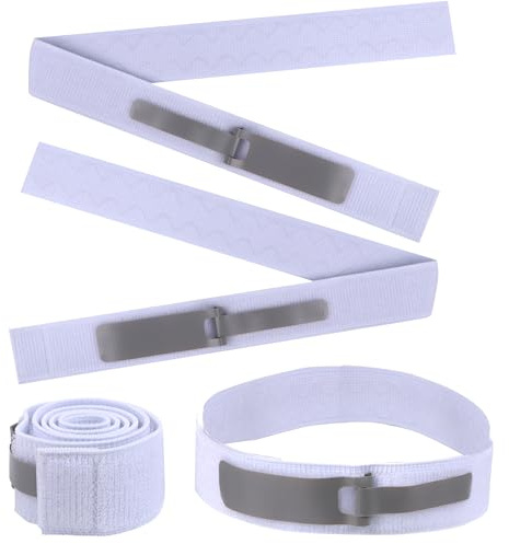 4 correas para bolsa de pierna de catéter, soporte de banda urinaria, correas de bolsa de drenaje ajustables, soporte de tubo de catéteres antideslizantes, suministros de incontinencia urinaria para