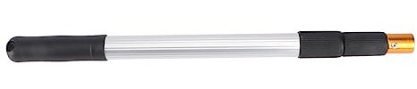 Toddmomy Cueilleur de Fruits Tige Extensible 3 Sections Télescopique et Collecte de Noix Facile en Alliage D'aluminium Argenté pour Ramassage sans Se Pencher