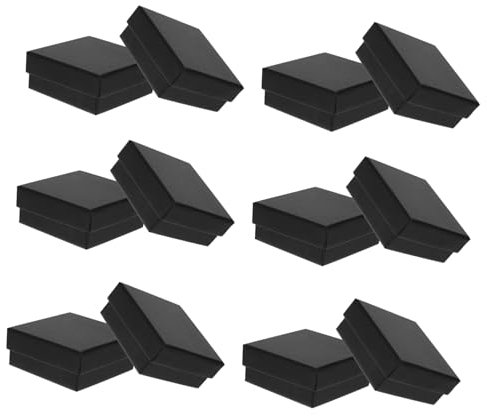FOMIYES 12stücke Schmuck-geschenkboxen Für Ohrringe Und Halsketten Als Display-boxen Kleine Schmuck-container Für Schmuck-verpackung-fälle