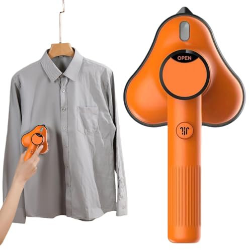 de planchar para viajes,Máquina de planchar portátil | Pequeña máquina de planchar ropa de mano,Máquina vaporizadora de ropa, botones de ropa, solapas, planchado en para camisas, chaquetas