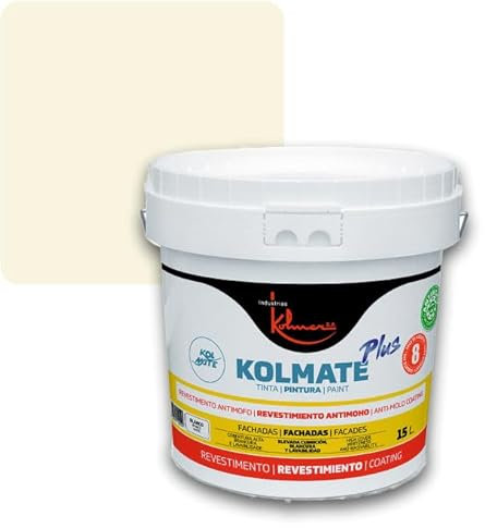 Kolmer Pintura Fachadas Antimoho KOLMATE PLUS (Beige, 5 kilos)