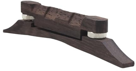 Adjustable Compensated Mandolin Bridge, Acoustic Instrument Replacement Part