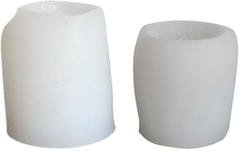 Remingtape Gör-det-själv djur-ljustillverkning, gipssharz-tvålform, hantverk, choklad, fondant, bakverktyg, kiselgel, 2 stycken