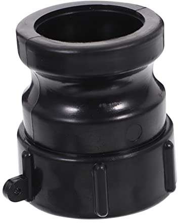 Sosoport Raccordo Rapido Camlock Anello 2 Pollici Filettato di Materiale Abs Filettato per Serbatoio Ibc per Applicazioni Industriali