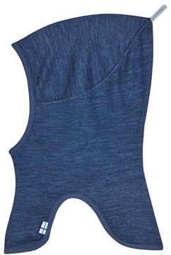 Finkid Luola Soft - Kinder Schlupfmütze - Wintermütze mit Kragen aus Doubleface Wolljersey für Mädchen und Jungen