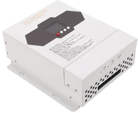 Kikumi 1000W Vindkraftverk, High Performance Boost MPPT, LCD -display, ARM -processor, 12V/24V/48V med Batteriapplikation, för Hem, Båt, Gatuljus