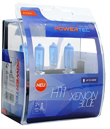 M-Tech ptzxb11-duo Powertec Xenon Blue H11 12 V 55 W