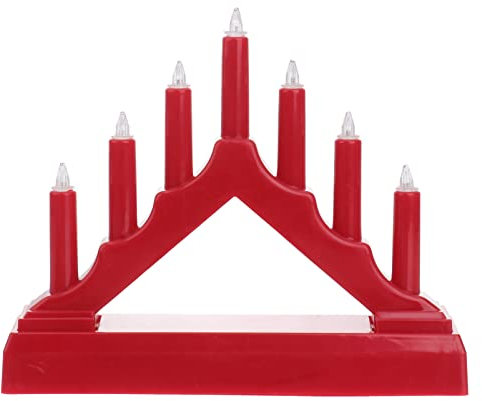 OSALADI LED Candle Bridge Light Christmas Tree Light Night Light for Xmas Holiday Party Decor, Random Color