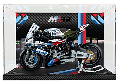 ALiquid Acryl Vitrine für Lego M 1000 RR 42130, 3MM Acryl Schaukasten für Lego 42130 (NICHT Enthalten Klemmbausteine Set)