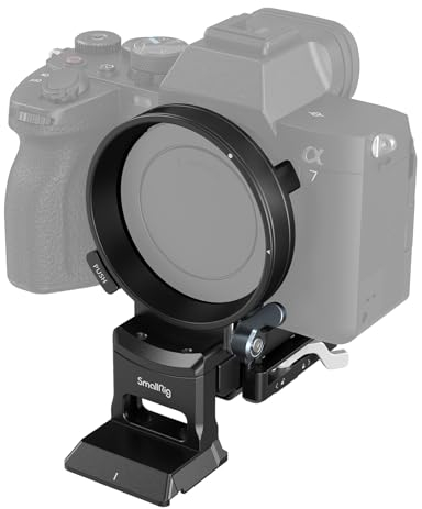 SMALLRIG Rotatable Collar Mount Plate für Sony Alpha 1 / Alpha 7 / Alpha 9 / FX-Serie, passend für Platte für Arca-Typ und für MFT RC2, Unterstützt Horizontale und Vertikale Aufnahmen - 4244