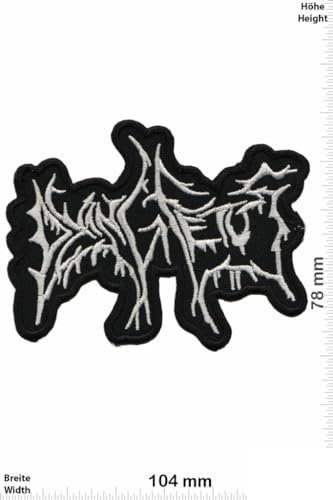 Aufnäher, Motiv: American Death Metal Band, bestickt, zum Aufbügeln